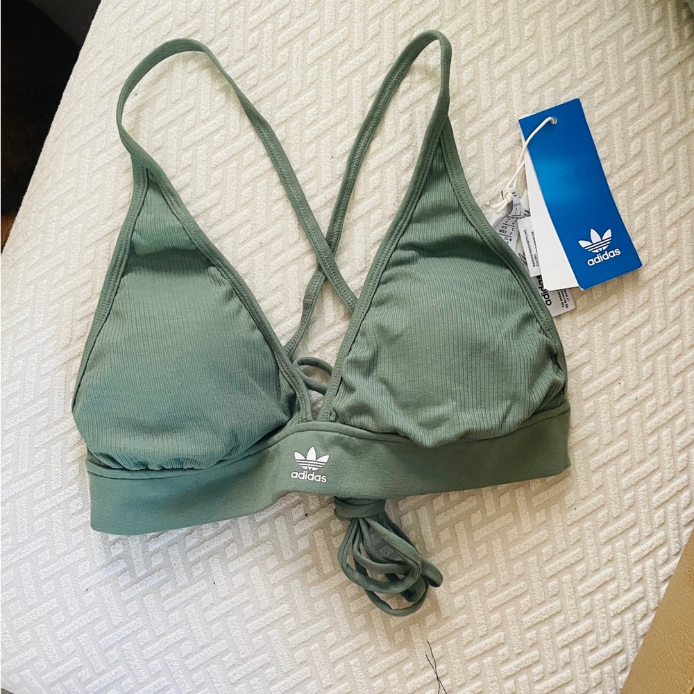 Adidas Trace Green Bralet